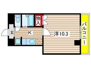 シャルマン大島の物件間取画像